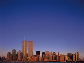 纽约都市夜景 服务业发展的璀璨镜像